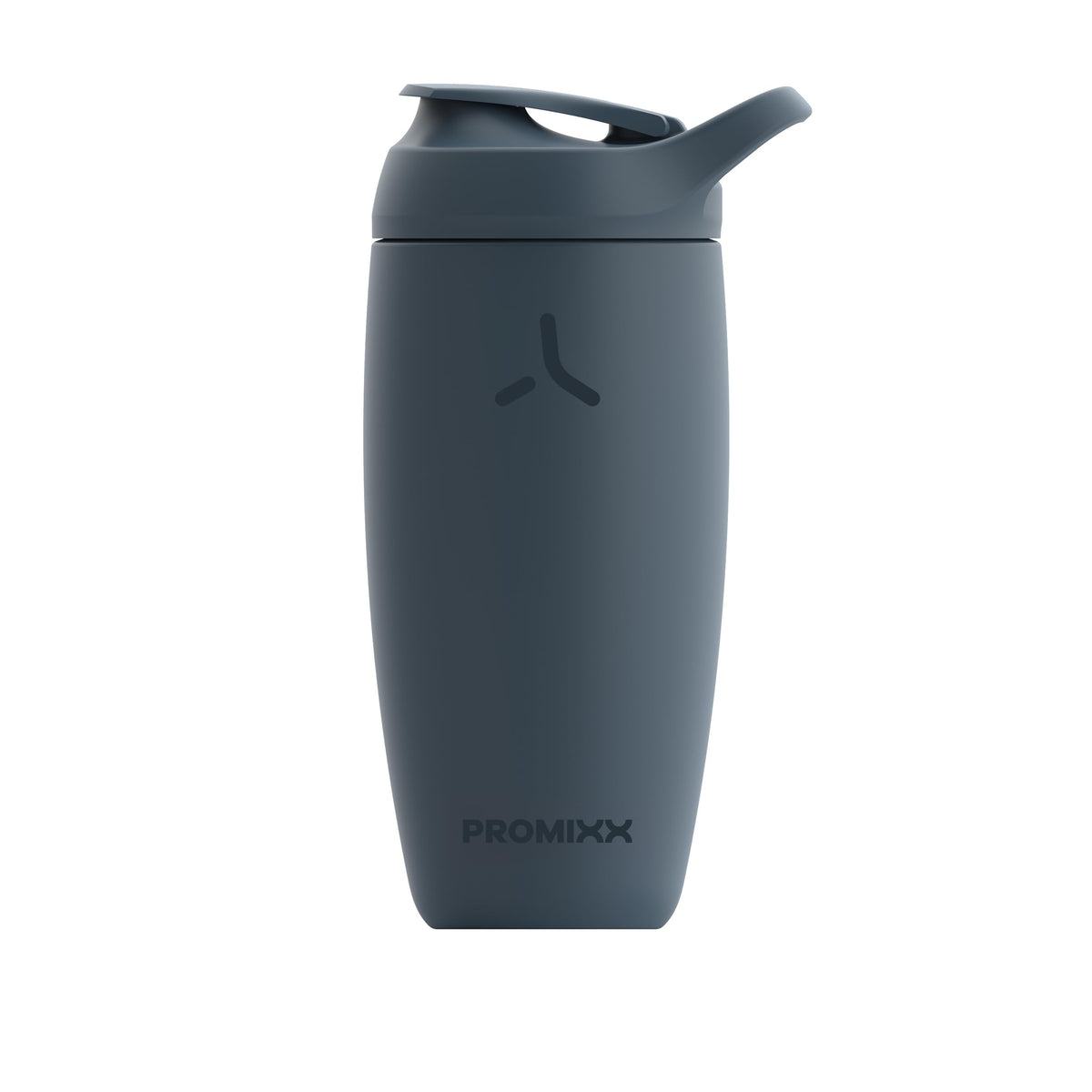 PROMIXX botella Pursuit frontal Midnight Blue, resistente y elegante