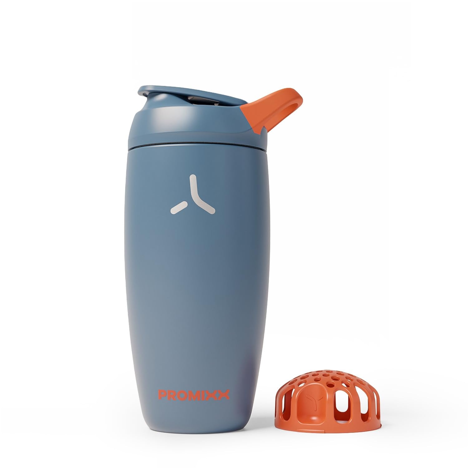 PROMIXX botella frontal mostrando diseño y beneficio térmico