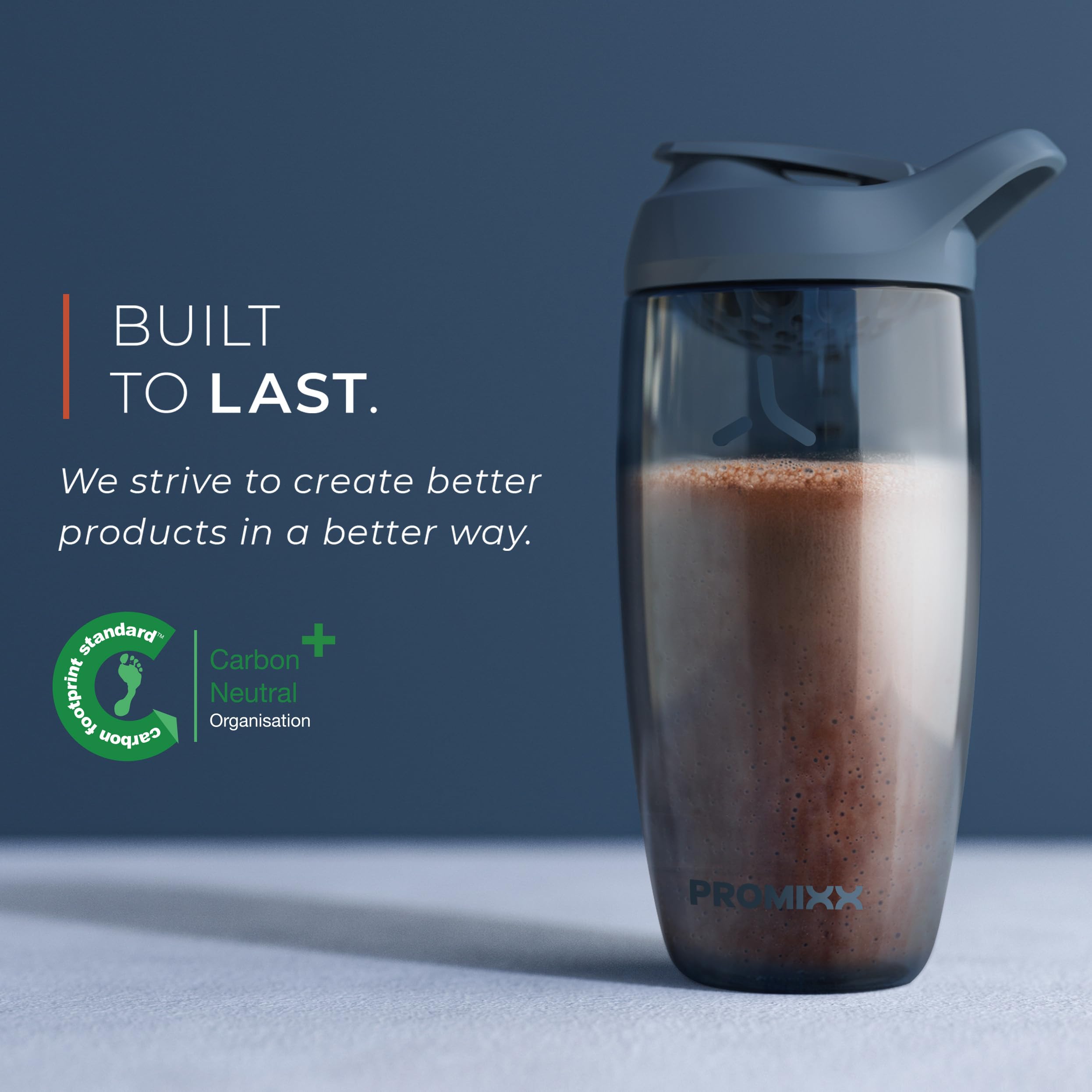 PROMIXX marcas en ml y fl oz para medición precisa de ingredientes