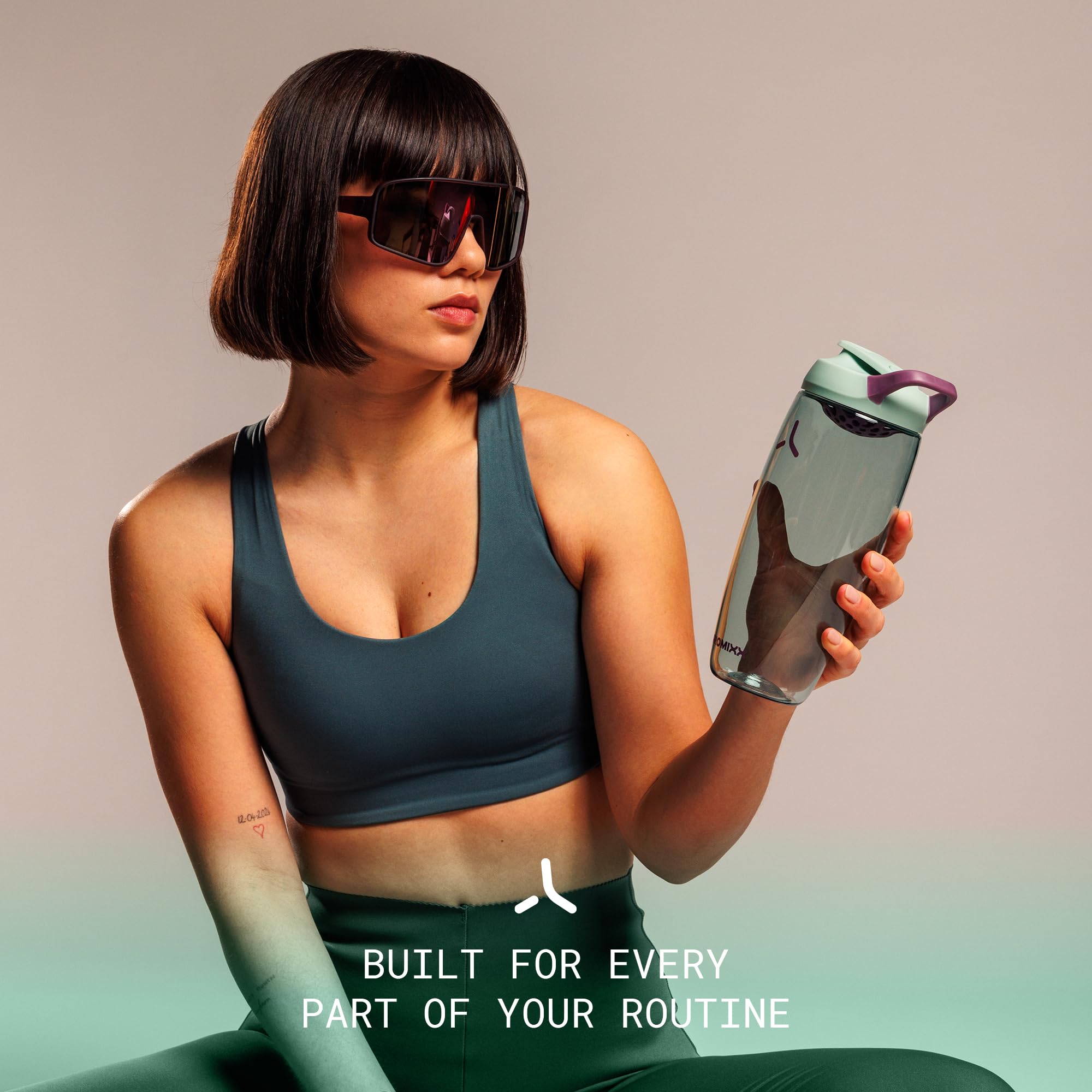PROMIXX primer plano del material Ecozen mostrando resistencia a manchas