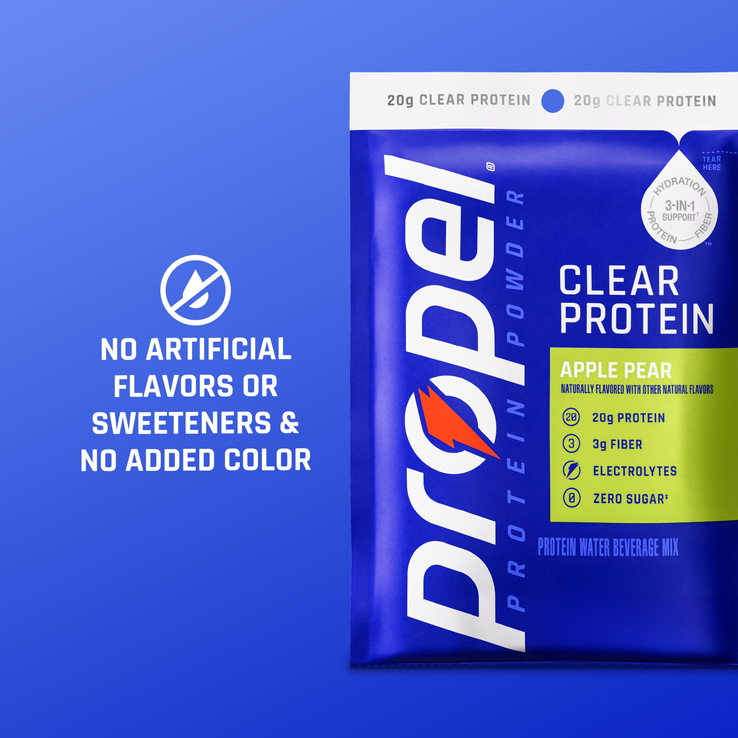 Propel en mesa lifestyle para consumo diario y conveniencia