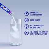 Propel polvo en detalle para apreciar la textura y mezcla rápida