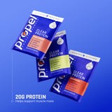 Propel paquete con cinco sobres ideal para probar o llevar varios días