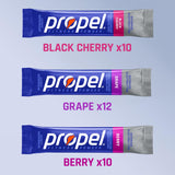 Propel sobres extendidos que facilitan la dosis y transporte