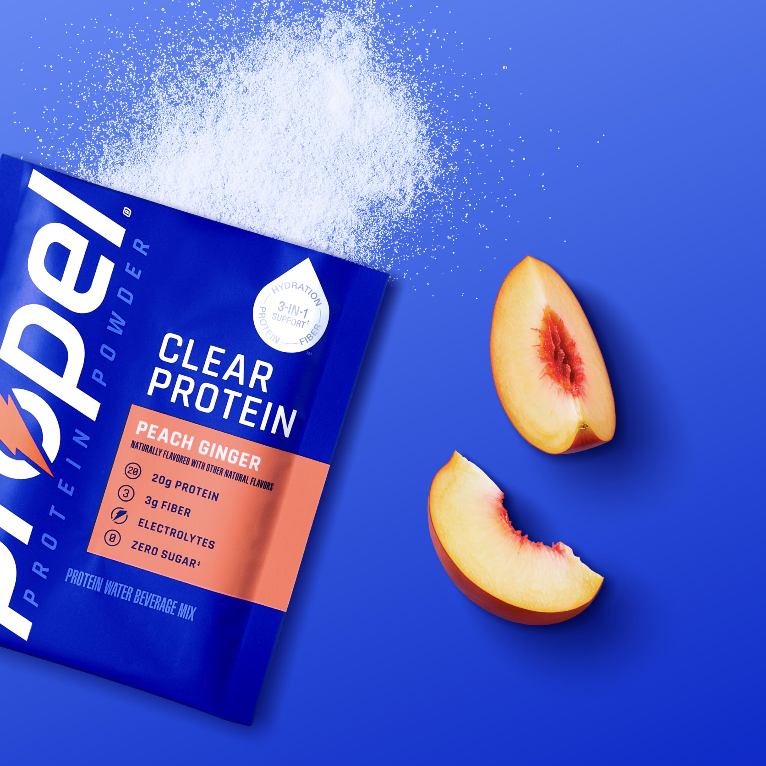 Propel bebida en botella durante entrenamiento para reponer