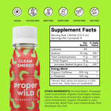 Proper Wild primer plano del líquido fresa kiwi con apariencia limpia y apetecible
