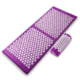ProSource alfombra frontal mostrando puntos, alivia tensión lumbar