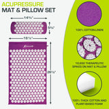 ProSource almohada detalle de puntas plásticas, soporte cervical cómodo y firme