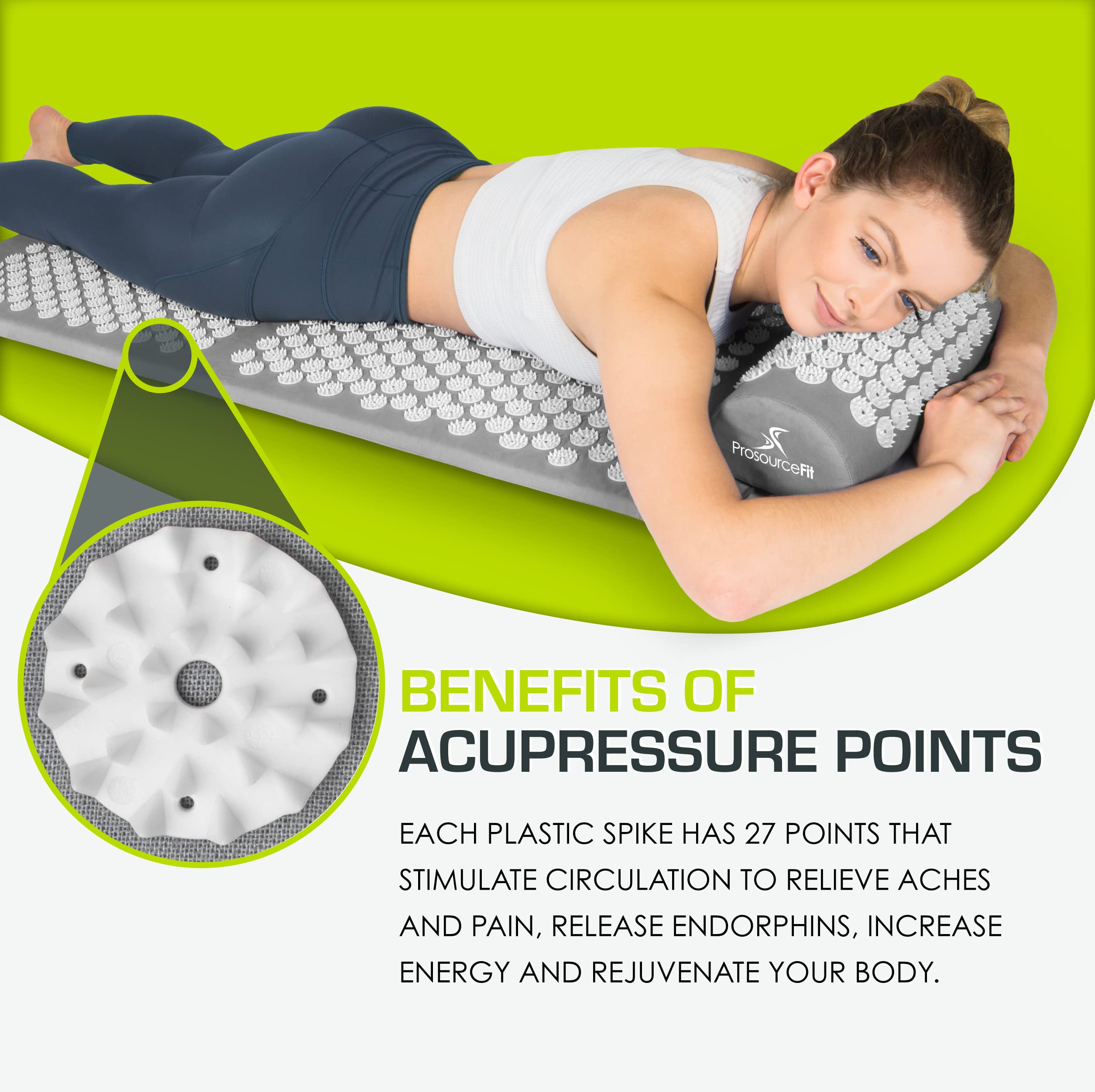 ProSource ProsourceFit primer plano de puntas para estimulación segura