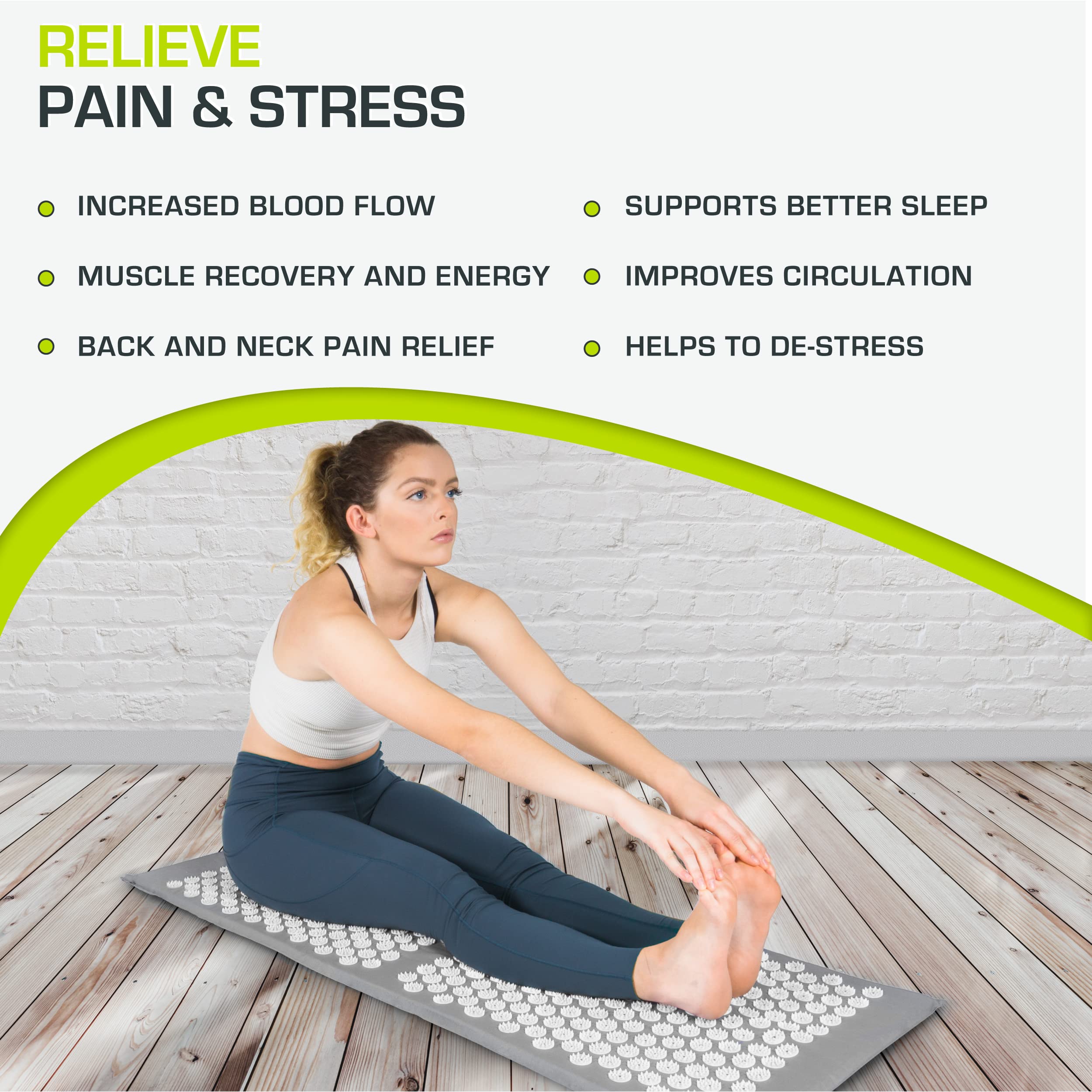 ProSource ProsourceFit usada en cama para relajación post ejercicio