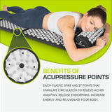 ProSource almohada de cuello soportando la curva cervical para mayor relajación