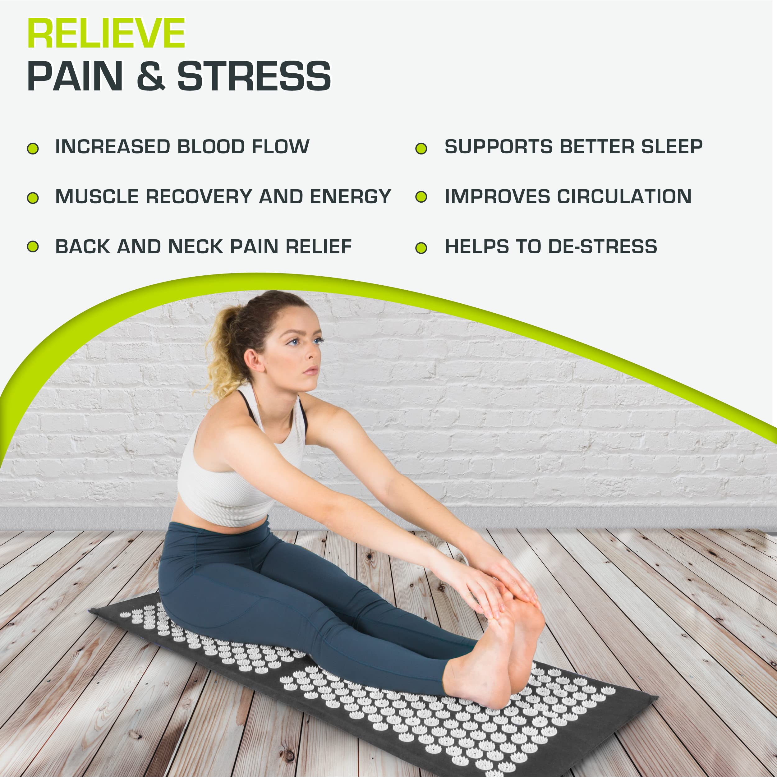 ProSource esterilla en uso durante práctica de yoga para recuperación post-ejercicio