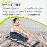 ProSource esterilla en uso durante práctica de yoga para recuperación post-ejercicio