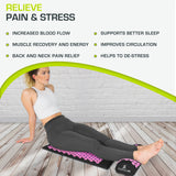 ProSource fit persona usando tapete en suelo para relajación post entreno