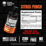 Etiqueta de ProSupps Amino23 con lista de ingredientes y certificaciones visibles