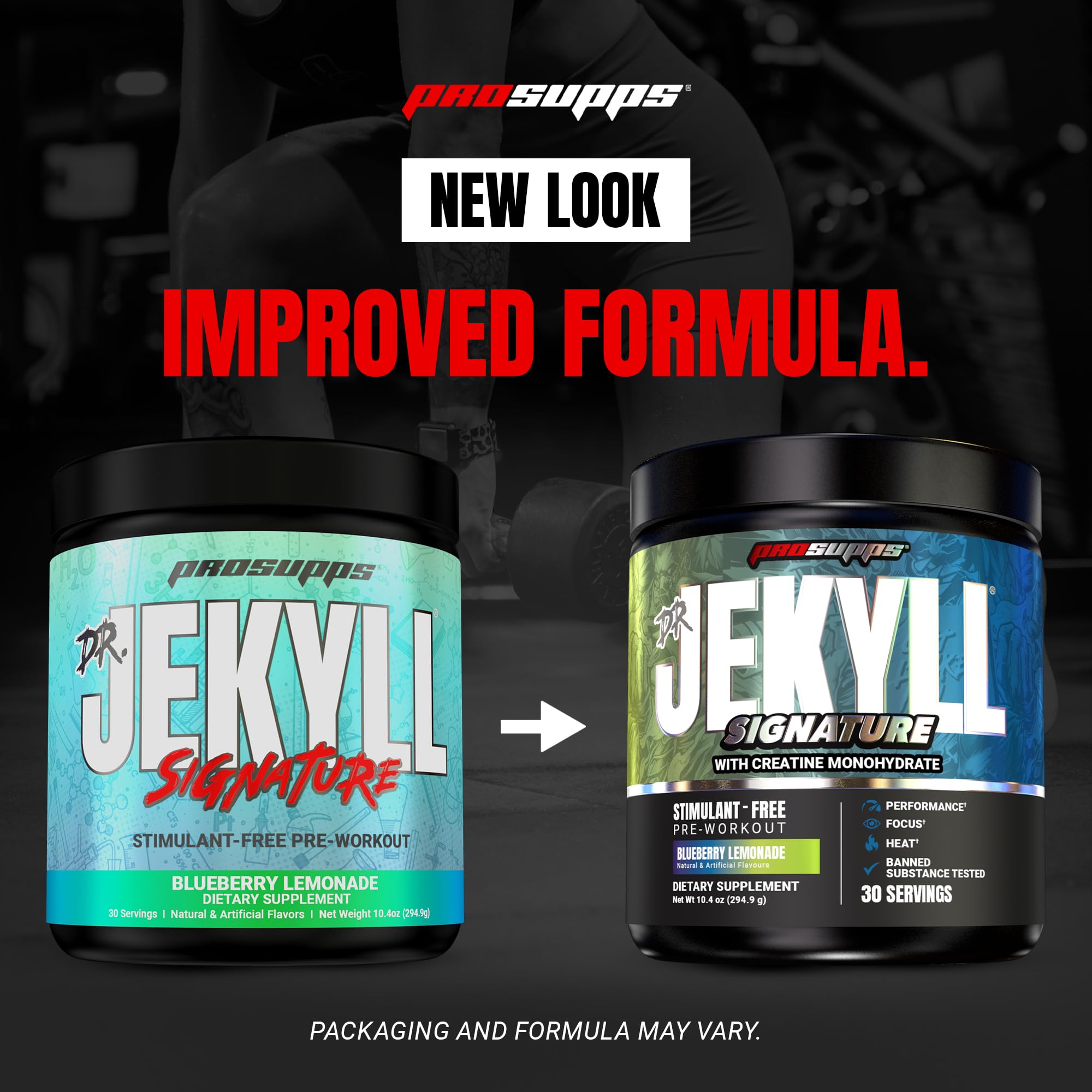 ProSupps Dr. Jekyll lote y sello de pruebas de terceros garantizan calidad