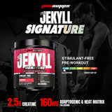 ProSupps Dr. JEKYLL textura del polvo rosa para mezcla fácil y sabor agradable