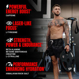 ProSupps cucharada medidora con polvo listo para mezclar, facilita dosis precisa antes del entrenamiento