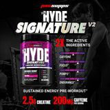 Polvo ProSupps HYDE V2 textura cercana para mezclar fácilmente
