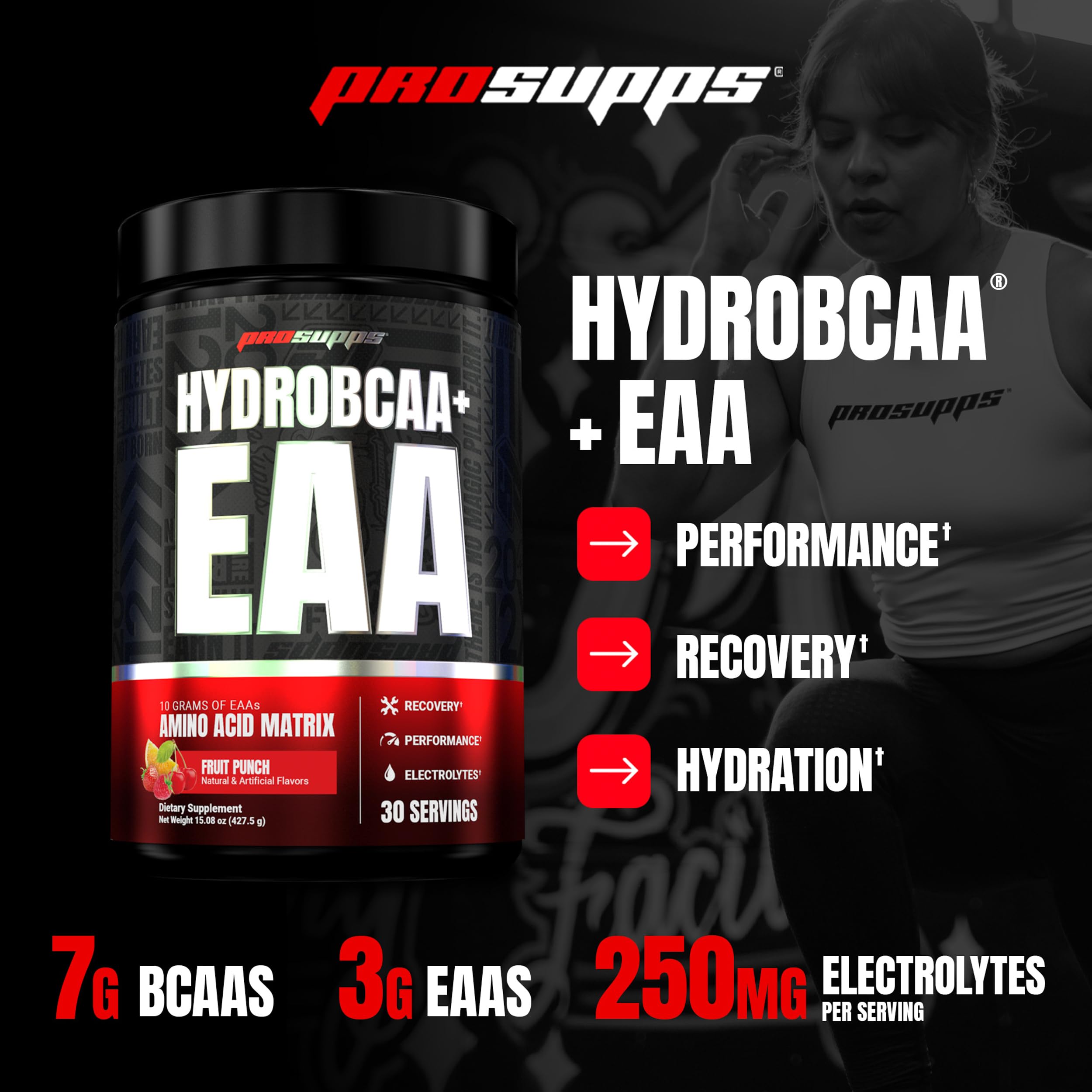 ProSupps HydroBCAA textura del polvo finamente mezclable y sin grumos