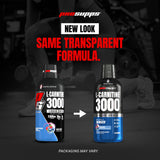 ProSupps L-Carnitine en un gimnasio junto a equipamiento antes de entrenar