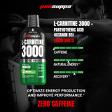 ProSupps detalle del líquido manzana verde, textura clara y fácil de consumir