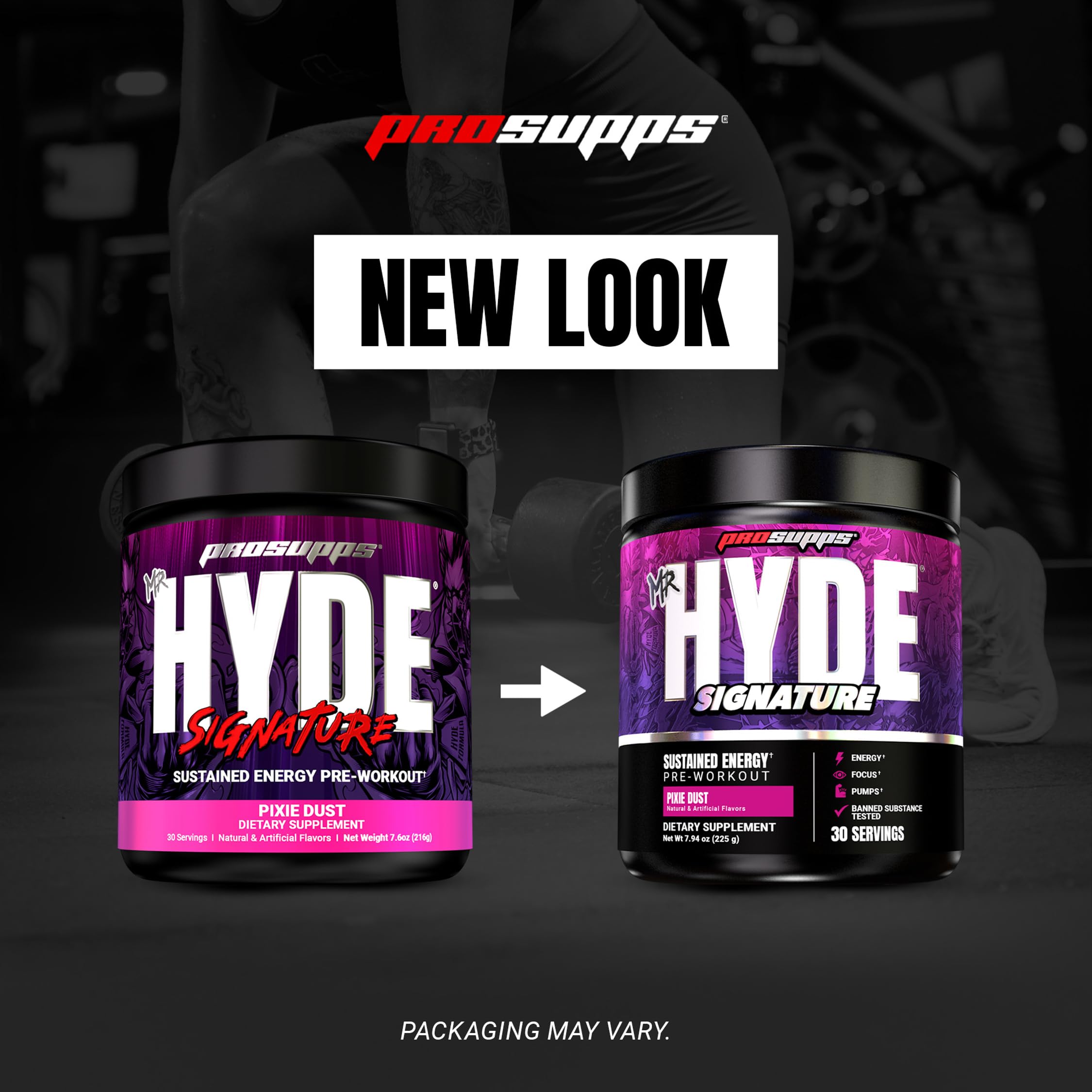 ProSupps Mr. Hyde ingredientes clave creatina y beta-alanina destacados