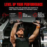 ProSupps Mr. Hyde Max Pump cucharada medidora con polvo, facilita dosis y uso correcto