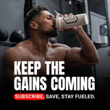 ProSupps estilo de vida atleta bebiendo Max Pump antes de rutina