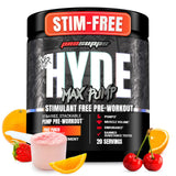 ProSupps Mr. Hyde Max Pump frontal mostrando el envase y sabor Fruit Punch para identificación