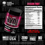 ProSupps Mr. Hyde Nightmare etiqueta con ingredientes y pureza