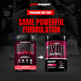ProSupps Mr. Hyde Nightmare atleta en gimnasio con enfoque alto