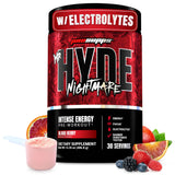 ProSupps tarro frontal Mr. Hyde Nightmare mostrando diseño y marca