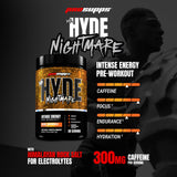 ProSupps Mr. Hyde Nightmare polvo textura cremosa que facilita mezcla rápida
