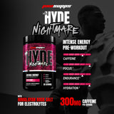 ProSupps Mr. Hyde Nightmare polvo textura fina para mezcla rápida