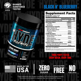 Comparación de tamaño del envase ProSupps Mr. Hyde Nightmare para planificar 30 servicios