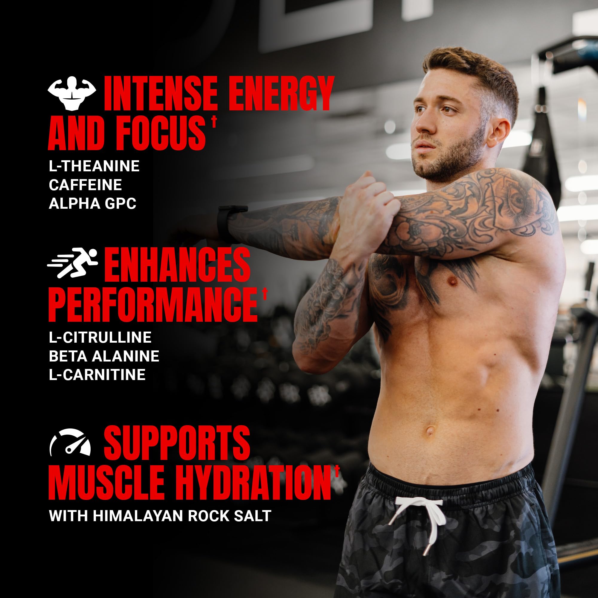 ProSupps Mr. Hyde Nightmare vaso mezclado listo para entrenar con energía