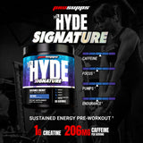 ProSupps Mr. Hyde textura del polvo en cucharada para mezcla rápida