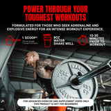 ProSupps Mr. Hyde Xtreme cuchara con polvo muestra porción y concentración