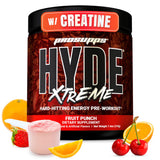 ProSupps Mr. Hyde Xtreme frente del envase mostrando diseño y beneficios