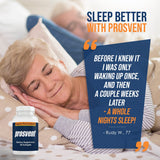 Etiqueta Prosvent destacando saw palmetto, beta-sitosterol y vitaminas