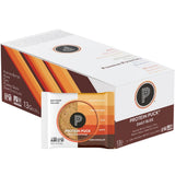 Protein Puck empaque frontal mostrando la barra y beneficio saciante