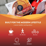 Protein Puck en mano listo para comer, portátil y conveniente