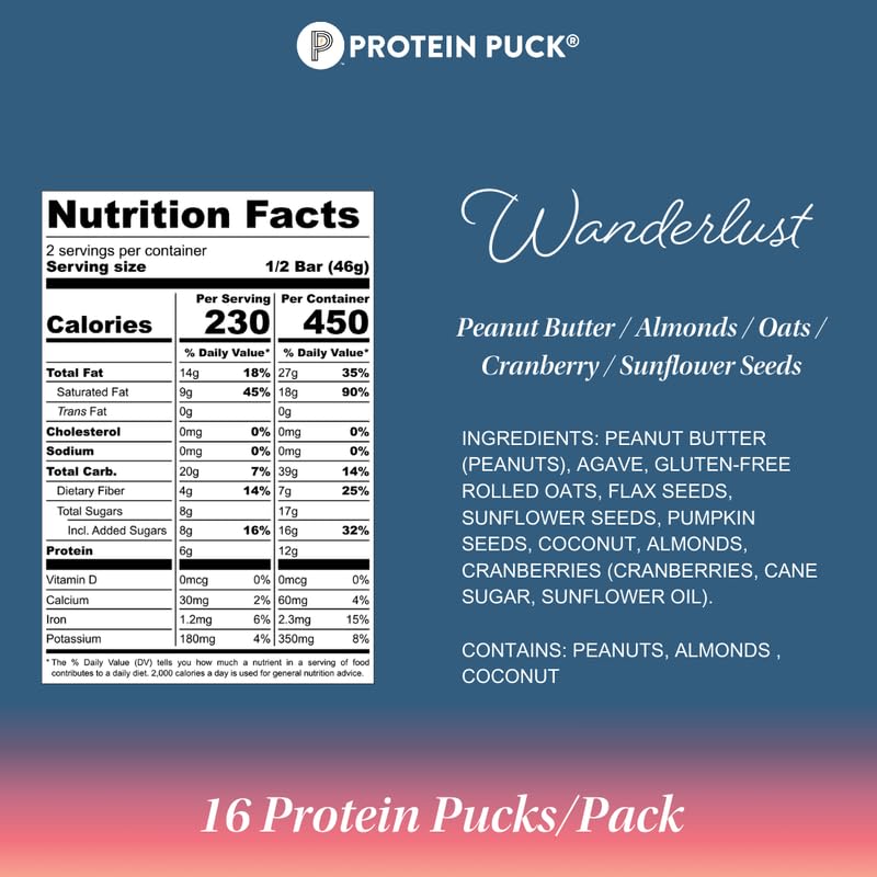 Protein Puck en entorno exterior alimentando energia durante actividades