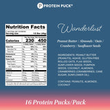 Protein Puck en entorno exterior alimentando energia durante actividades