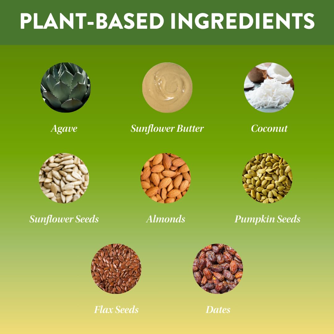 Protein Puck ingredientes principales: nueces y semillas, limpieza y energía