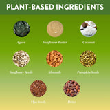 Protein Puck ingredientes principales: nueces y semillas, limpieza y energía
