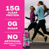 Protein2o botella en mano listo para beber, beneficio de conveniencia inmediata
