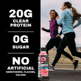 Protein2o botella en mano tras entrenamiento para recuperación rápida