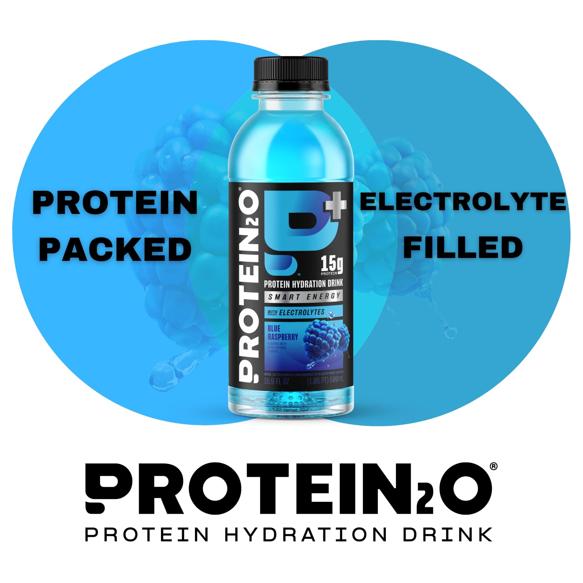 Protein2o en gimnasio y oficina para hidratación y enfoque práctico